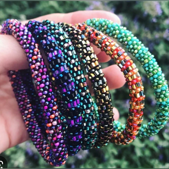 CAIRO -Original Roll-On® Bracelets, 7" round, made in Nepal #3 (pieces) - Picture 7 of 7